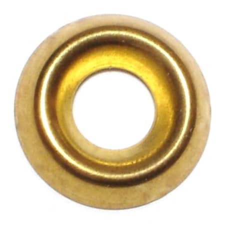 Midwest Fastener Countersunk Washer, Fits Bolt Size #12 , Brass 30 PK 61858